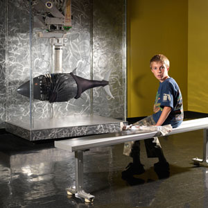 Swimming Robot, MIT Museum, 2012